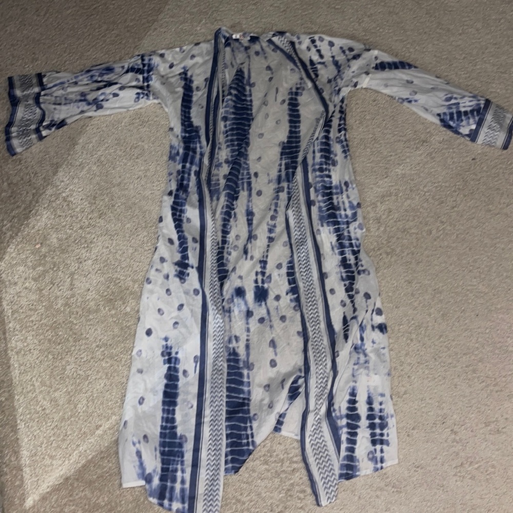 Long sleeve duster